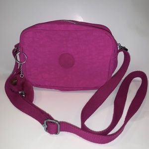 NWOT Hot Pink Kipling Crossbody Bag